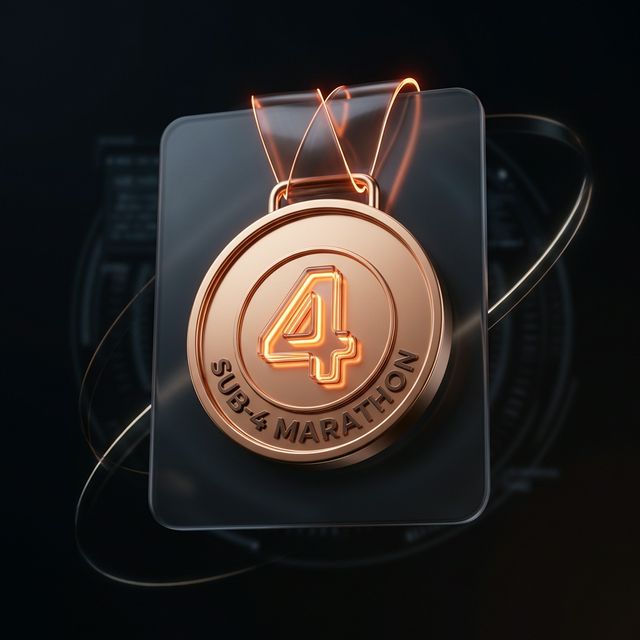 Sub-4 Hour Marathon Pace Calculator